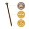 Nuvo Iron Deck Screw, No 10 x 3-1/2 in, Steel, Bugle Head, Torx Drive, 250 PK 10312BRJ - alternate 4
